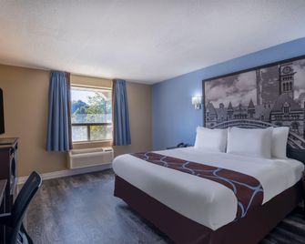 Super 8 by Wyndham Toronto East ON - טורונטו - חדר שינה