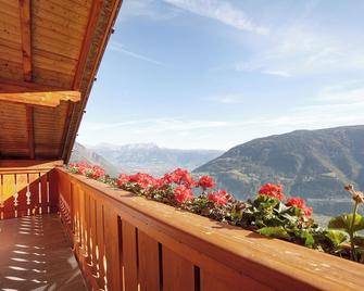 Wohnung Partschins Ausergrubhof - Parcines - Balcón