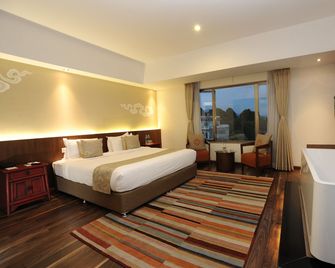 Hotel Shambala - קטמאנדו - חדר שינה