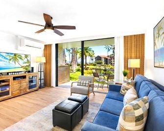 Papakea by Kbm Resorts - Kaanapali - Living room