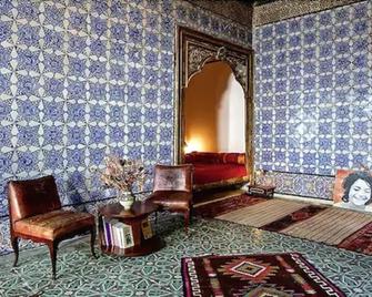 La Chambre Bleue - Tunis - Huiskamer