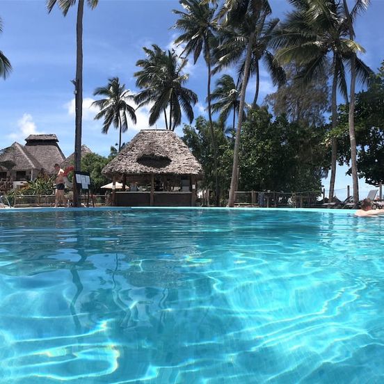 Pool view of Paradise Beach Resort & Spa