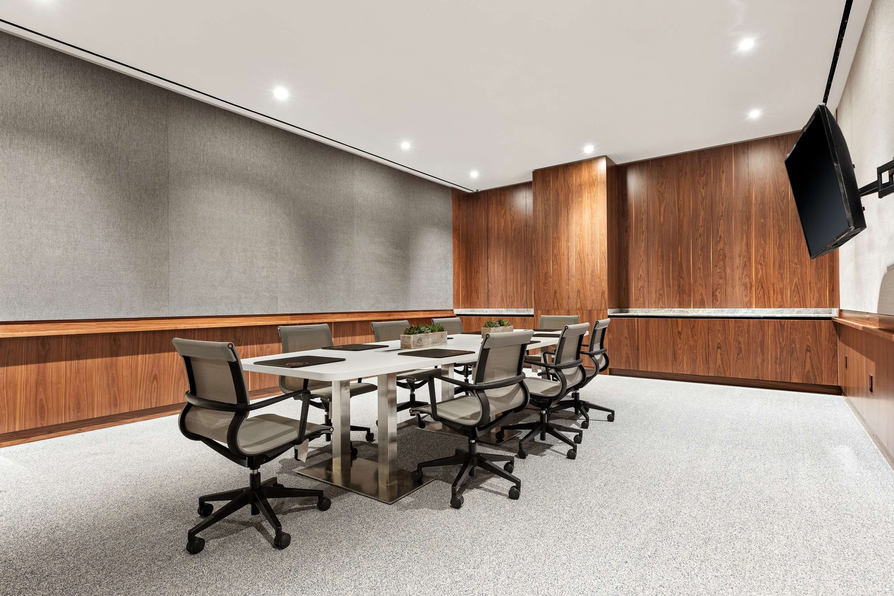 Conference room view of Grayson Hotel