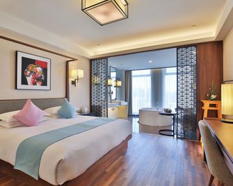 杭州千越君亭酒店 - 杭州 - 臥室