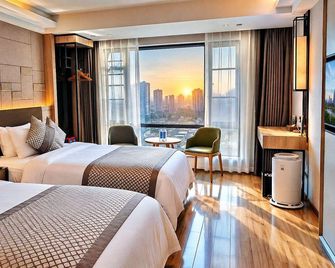 Morning Hotel (Changsha Yanghu New City Metro Station) - Changsha - Slaapkamer