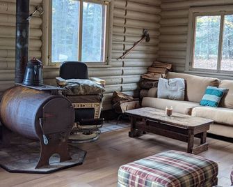 Log Cabin W/ Sauna On The Cut River At Higgins Lake - Roscommon - Sala de estar