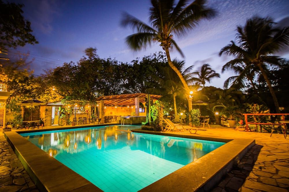 Pousada Cavalo Marinho - טיבאו דו סול - בריכה