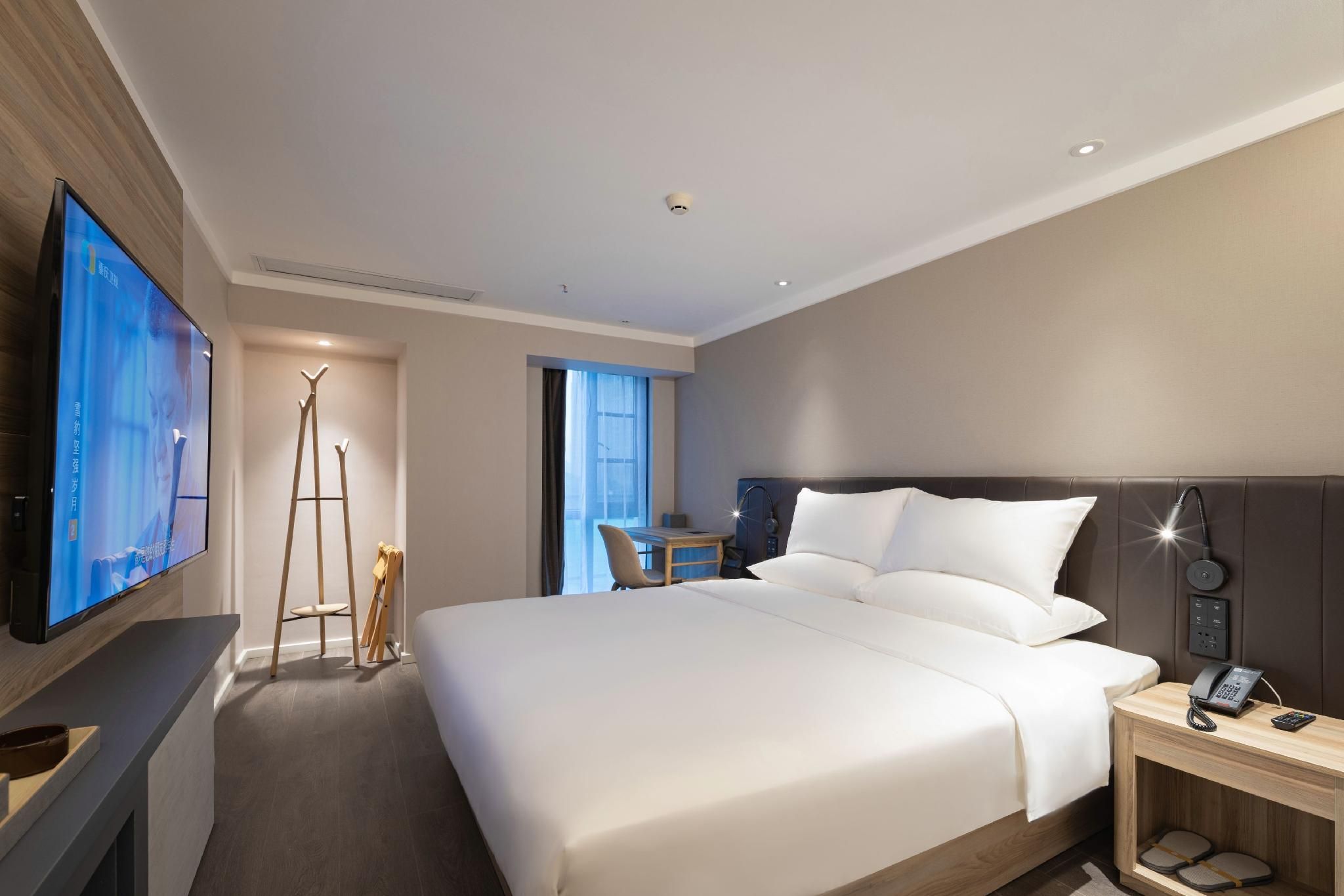 Hanting Hotel Chongqing University Town - تشونغتشينغ - غرفة نوم