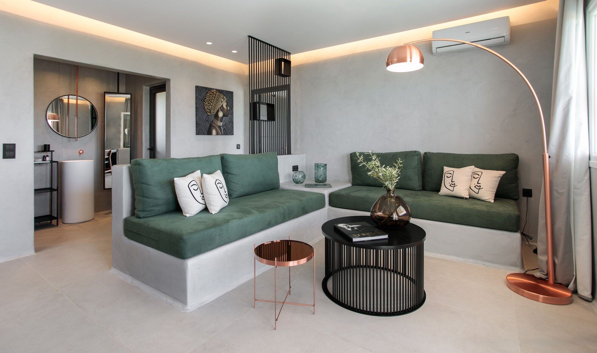 Iphimedeia Luxury Hotel & Suites - Naxos - Obývací pokoj