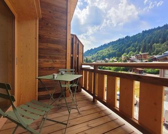 Bel appartement 4 personnes, centre des Gets, moderne et cosy - FR-1-598-152 - Les Gets - Balcony