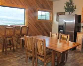 The Mountain Man - Yellowstone and Cody Cabin with spectacular views - Wapiti - Comedor