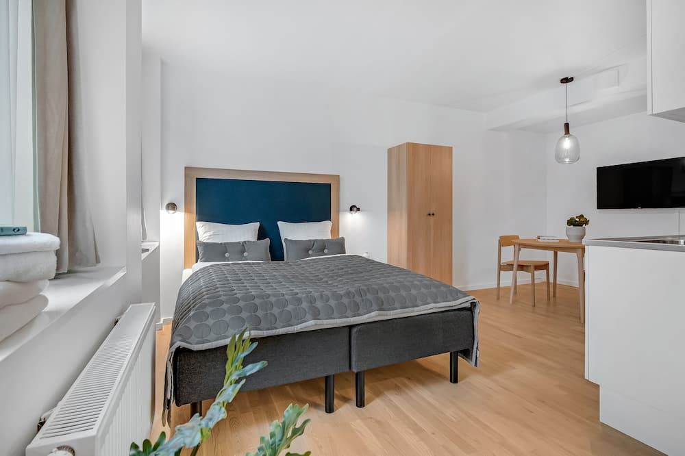 Studio1a Hotel Apartments - Copenhagen - Bedroom
