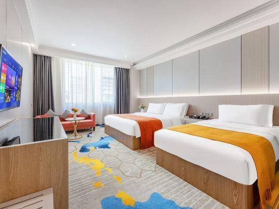 Jinyatai Business Hotel - גואנגג'ואו - חדר שינה