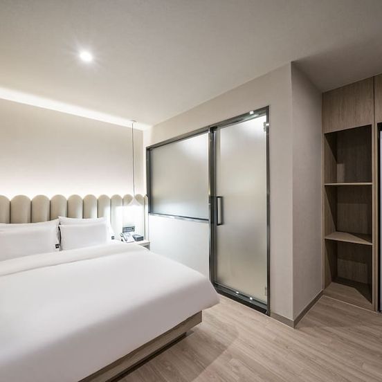 Bedroom view of Poverta Stay