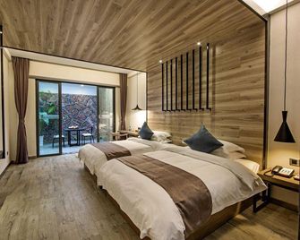 Wuyishan Yuejiuqu Hotel (Zhuyu Wharf) - شانغراو - غرفة نوم