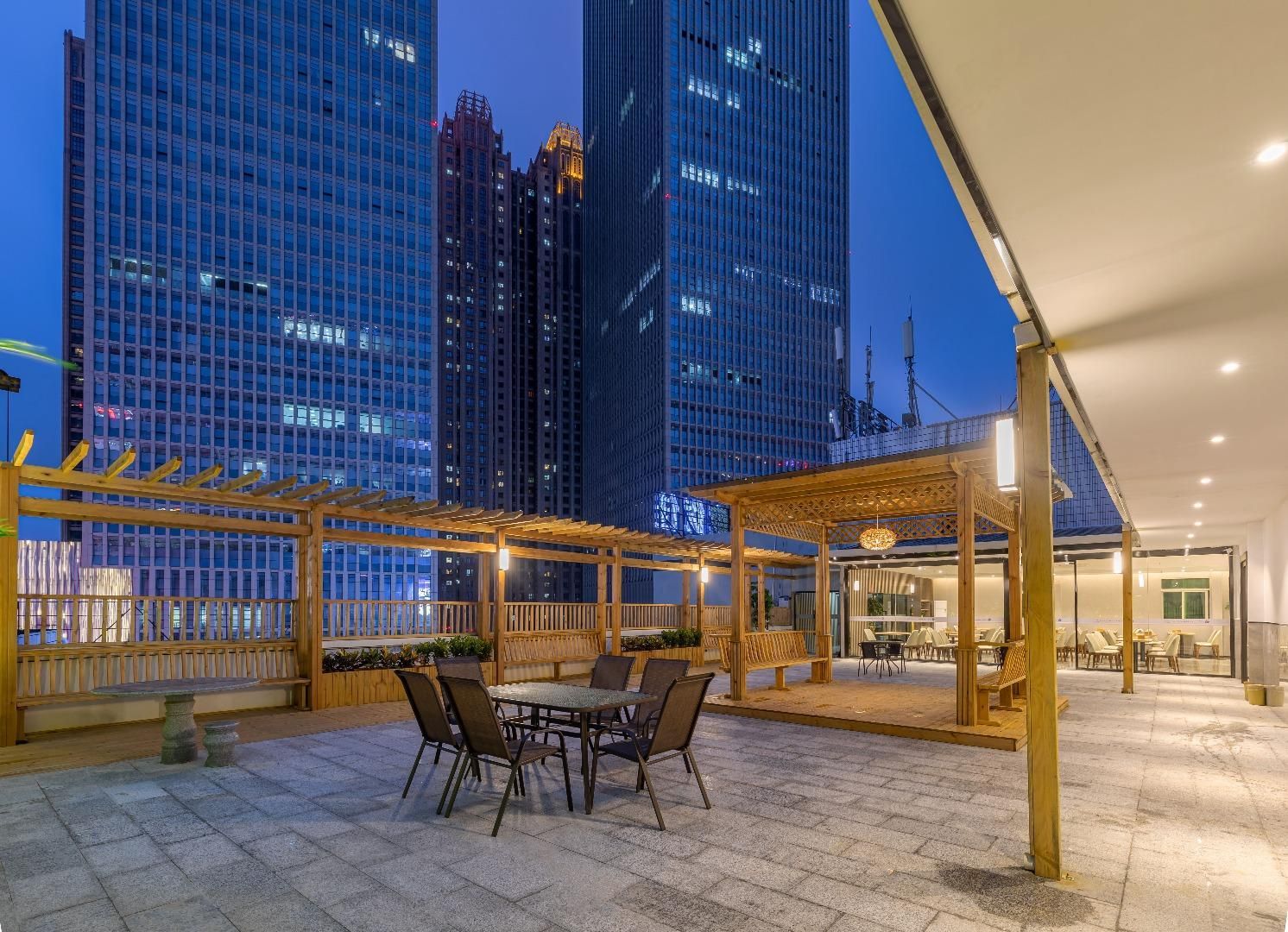 Hanting Premium Hotel Quanzhou Wanda - קואנג'ואו - פטיו