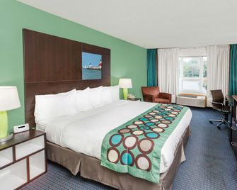 Super 8 by Wyndham Stevensville/St. Joseph - Stevensville - Ložnice