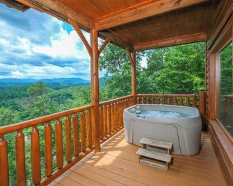 Misty Blue - Pigeon Forge - Balkon