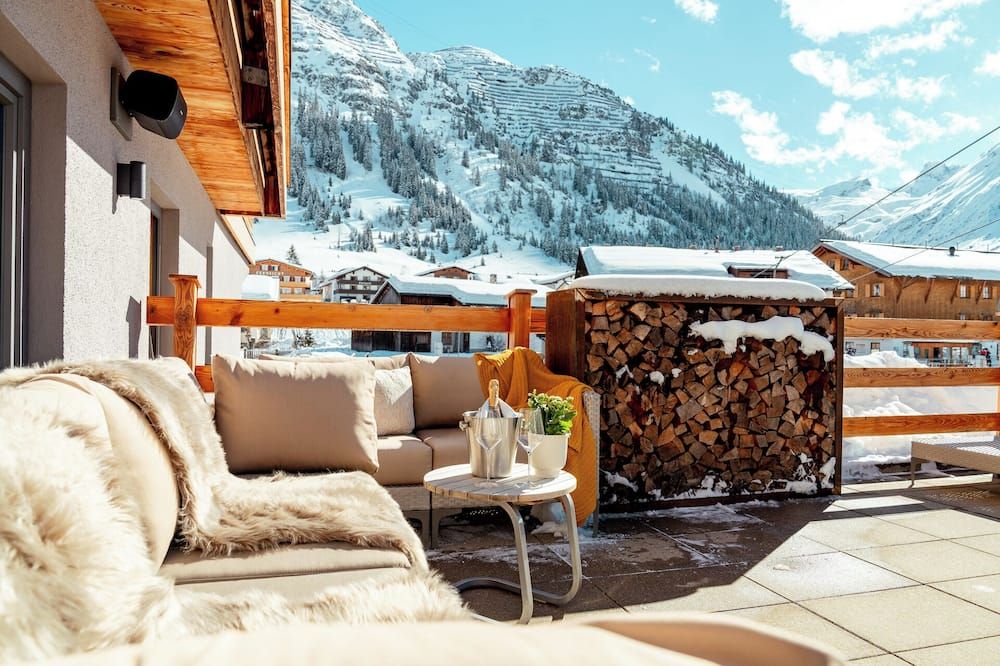 أبارت هوتل لوروس - ليش ام ارلبرغ - شرفة