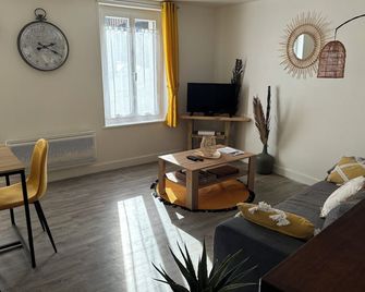 Gîte des hallettes - Фекам - Вітальня