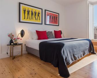 LovelyStay - Luxury Oasis in Bairro Alto - لشبونة - غرفة نوم