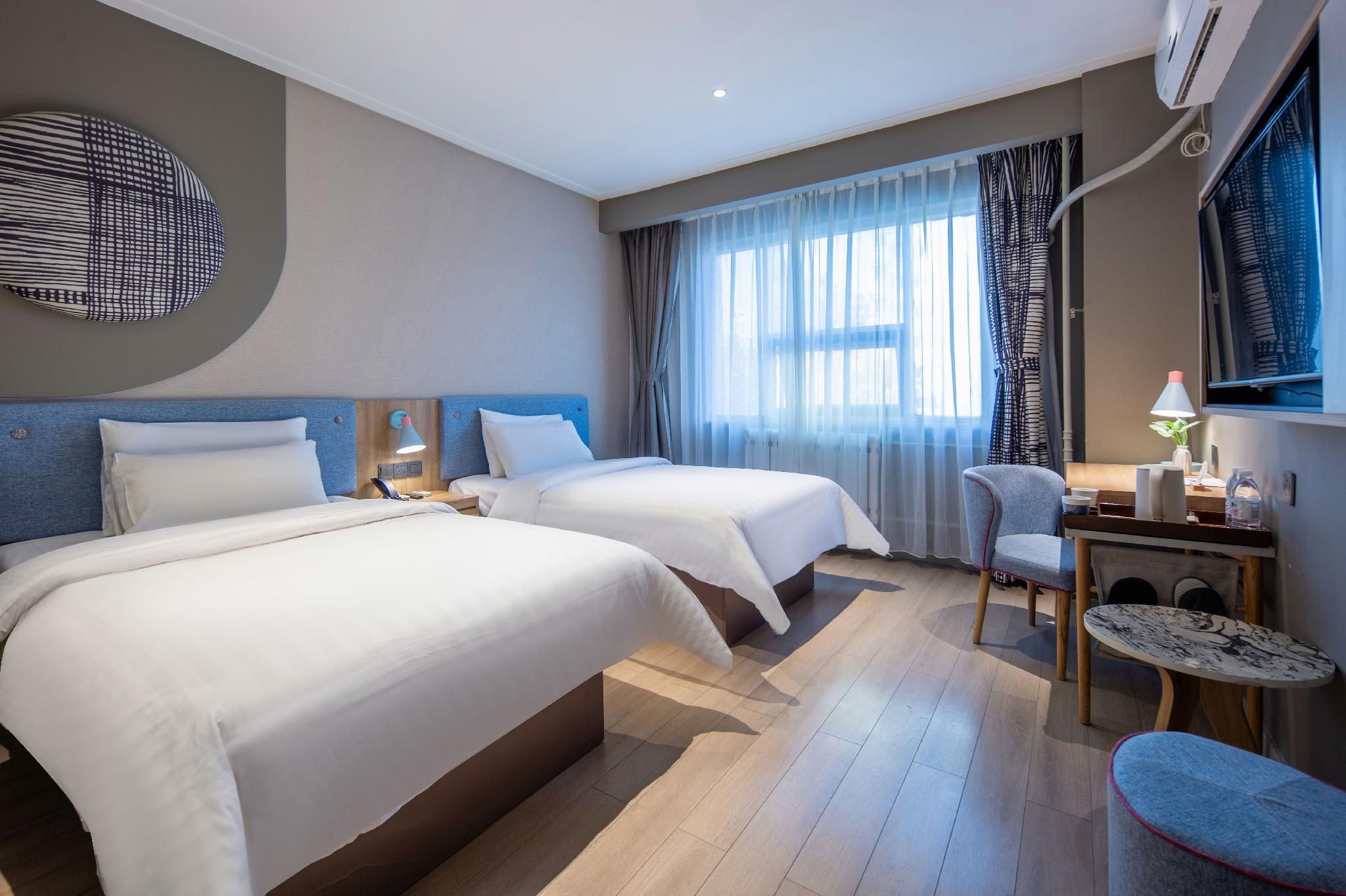 Home Inn Style Jinan Honglou South Road Shandong University - ז'ינאן - חדר שינה