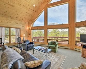 Splendid isolation in the heart of the Colorado Rockies Collegiate Peaks - Nathrop - Sala de estar