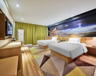 Movie Hotel (Baoding Yuhua Dong Road) - Baoding - Bedroom