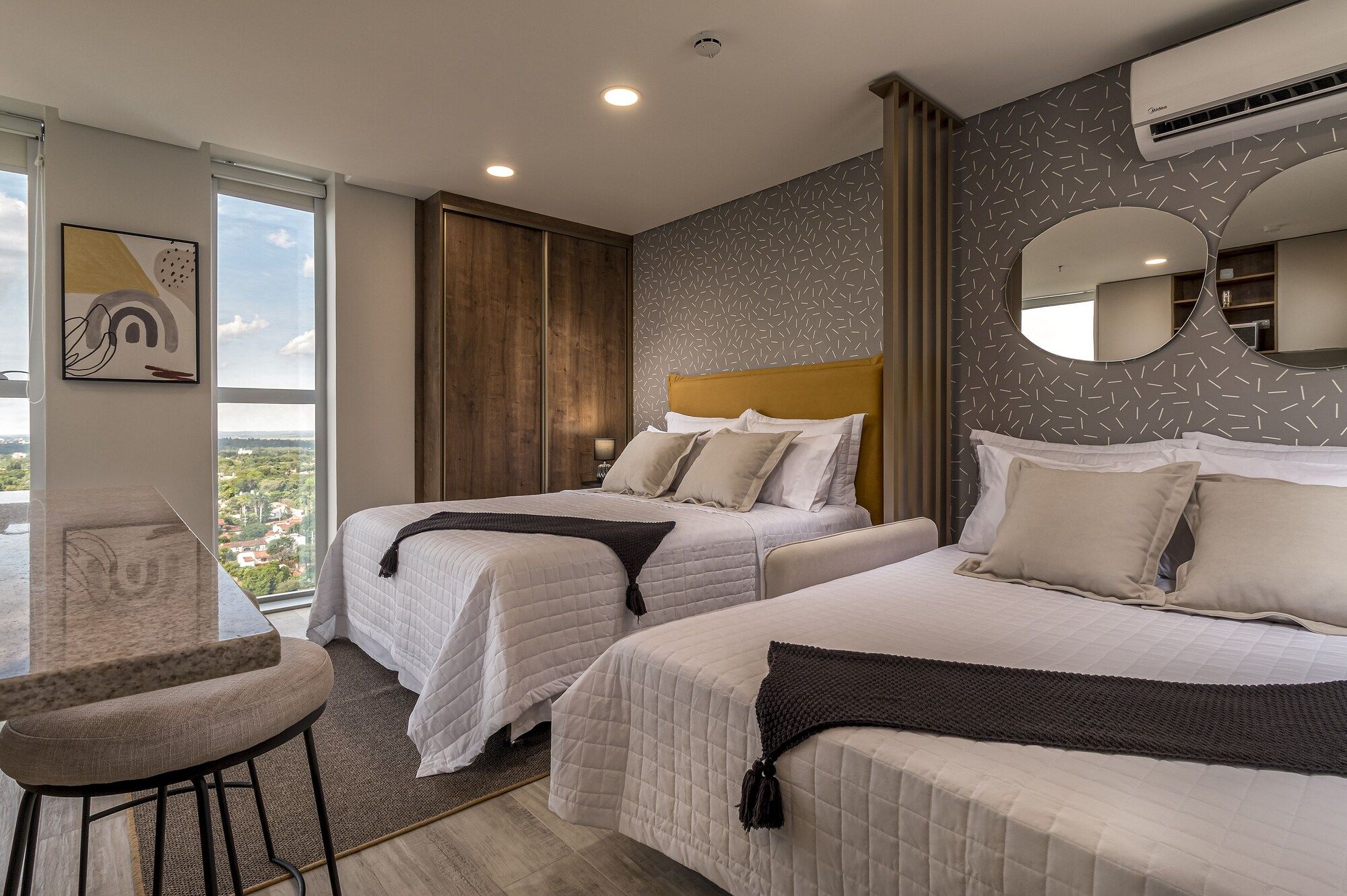 Único - Stay & Residences By Ava - Asuncion - Bedroom