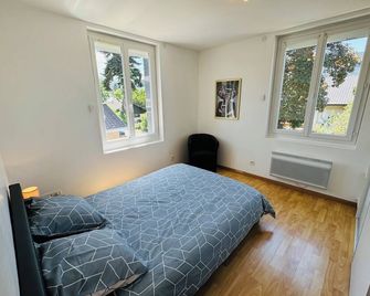 Cocon 50 m2, terrasse 40 m2 - Thonon-les-Bains - Schlafzimmer