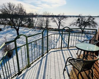 Turmhotel Schwedt - Schwedt - Balcony