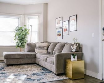 Classy Downtown Condo - 鹽湖城 - 客廳