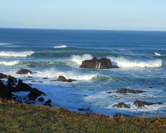 Sanctuary By the Sea-Dramatic Oceanfront with Hot Tub - Albion - Beach