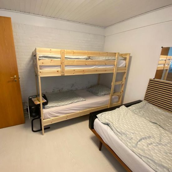 Family room in centrum 300m to Lego House and walking street – Billund
