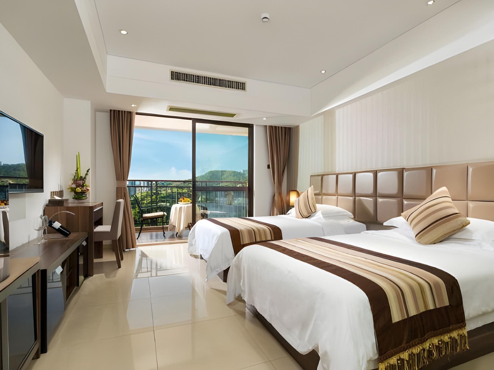Barry Boutique Seaview Hotel Sanya - سانيا - غرفة نوم
