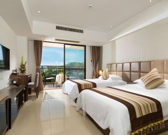 Barry Boutique Seaview Hotel Sanya - سانيا - غرفة نوم