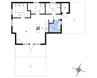 Lk2134-Lokken-Lydiavej-1 - Løkken - Floorplan