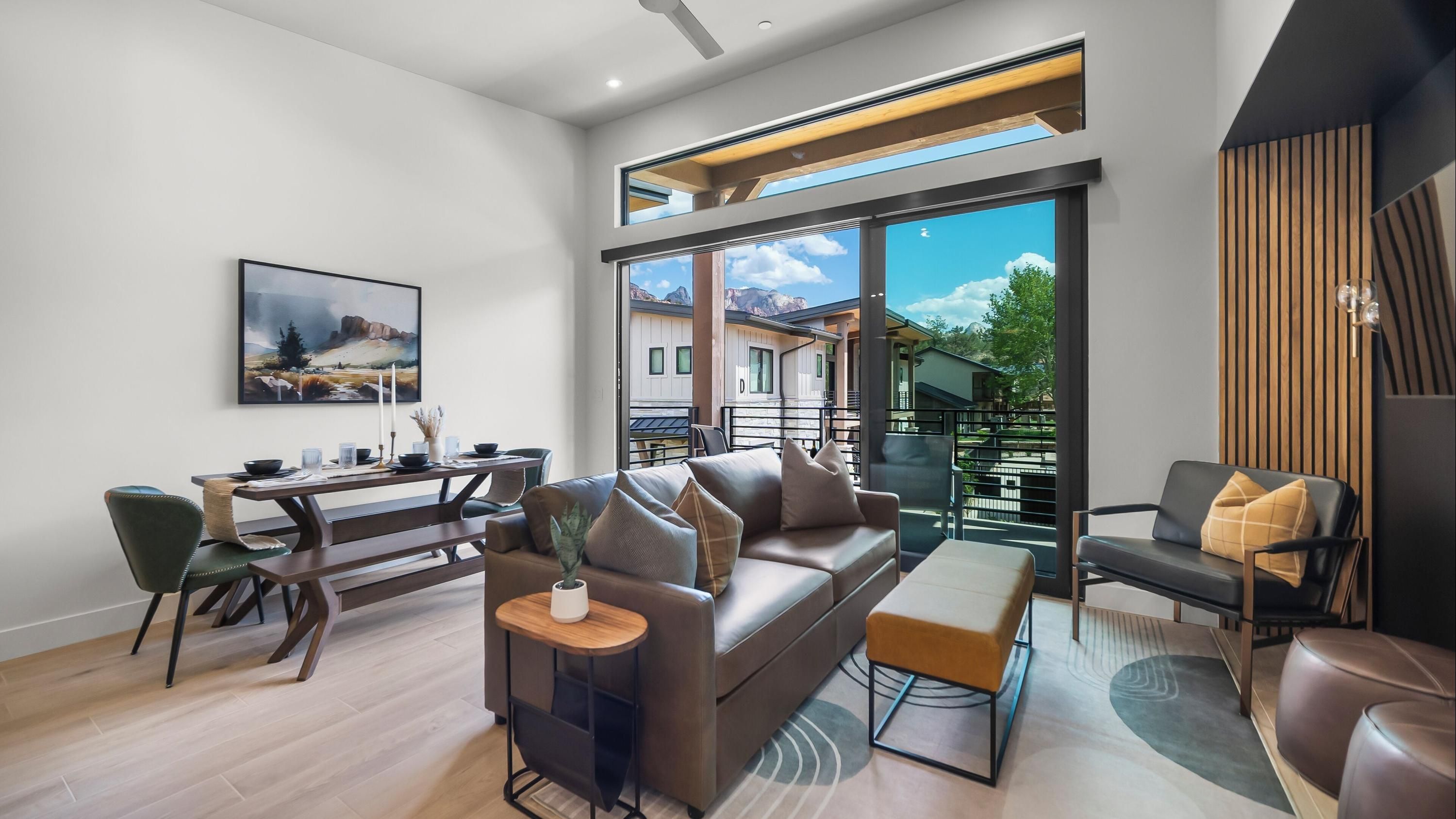 مونتكلير آت زيون - سبرينجديل (يوتا) - غرفة معيشة