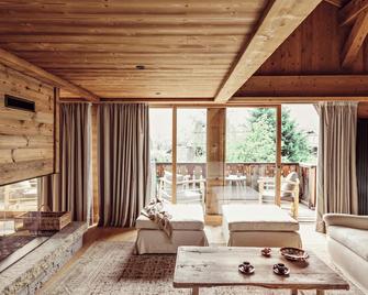 Hôtel L'Alpaga - Megève - Sala de estar