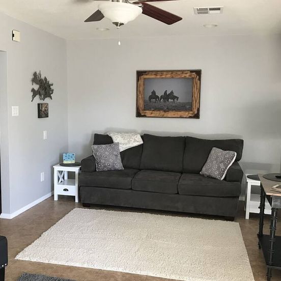 Living room view of Charming 2 bedroom 1 bath home