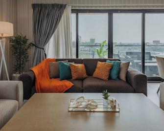 The Signature Hotel Apartment Accra Ghana - Akra - Pokój dzienny