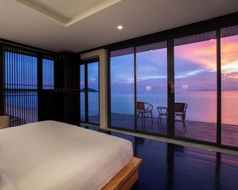 Villa U : Luxury Beachfront Pool Villa - 蘇梅島 - 臥室