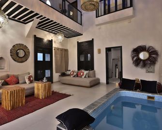 Riad Modern bed & breakfast - 馬拉喀什 - 客廳