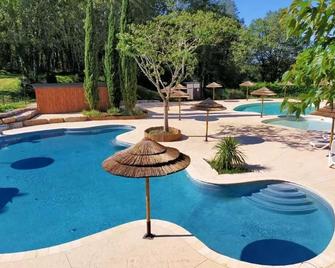 Chalet 3 étoiles - Piscine - efchbh - Saint-Cirq-Lapopie - Piscina