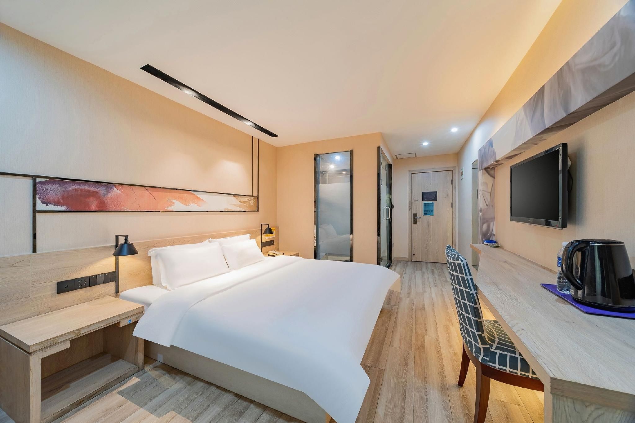 Rest Motel(Yancheng Tongma Store) - Yancheng - Bedroom