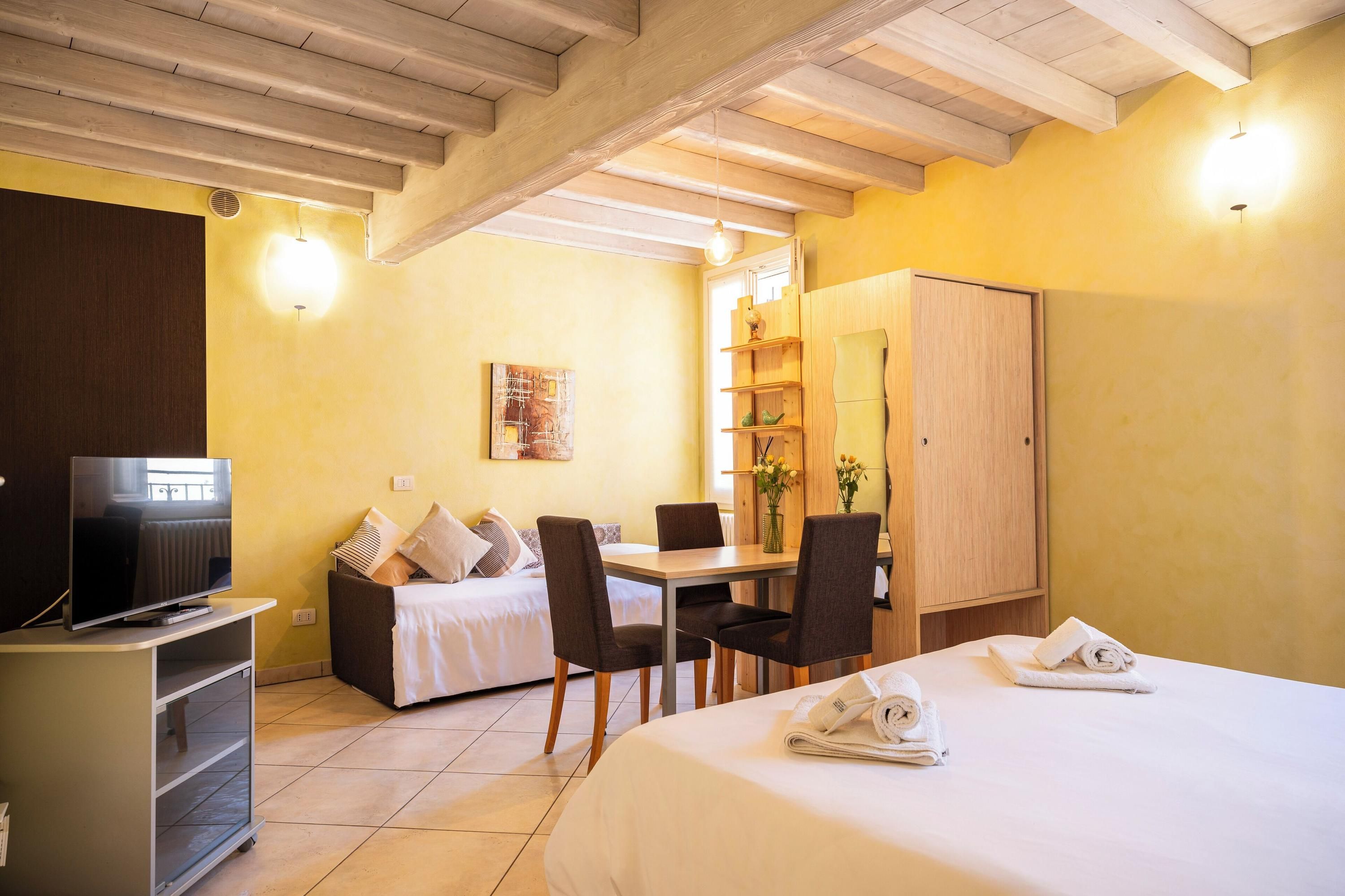 Al Podestà - Centro Storico - מנטואה - חדר שינה