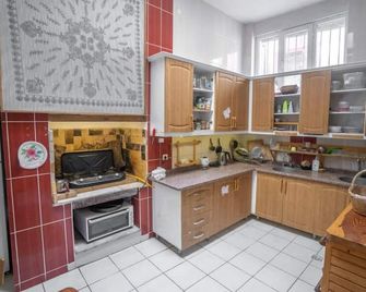 Lotus Garden Hostel Izmir - Izmir - Kitchen