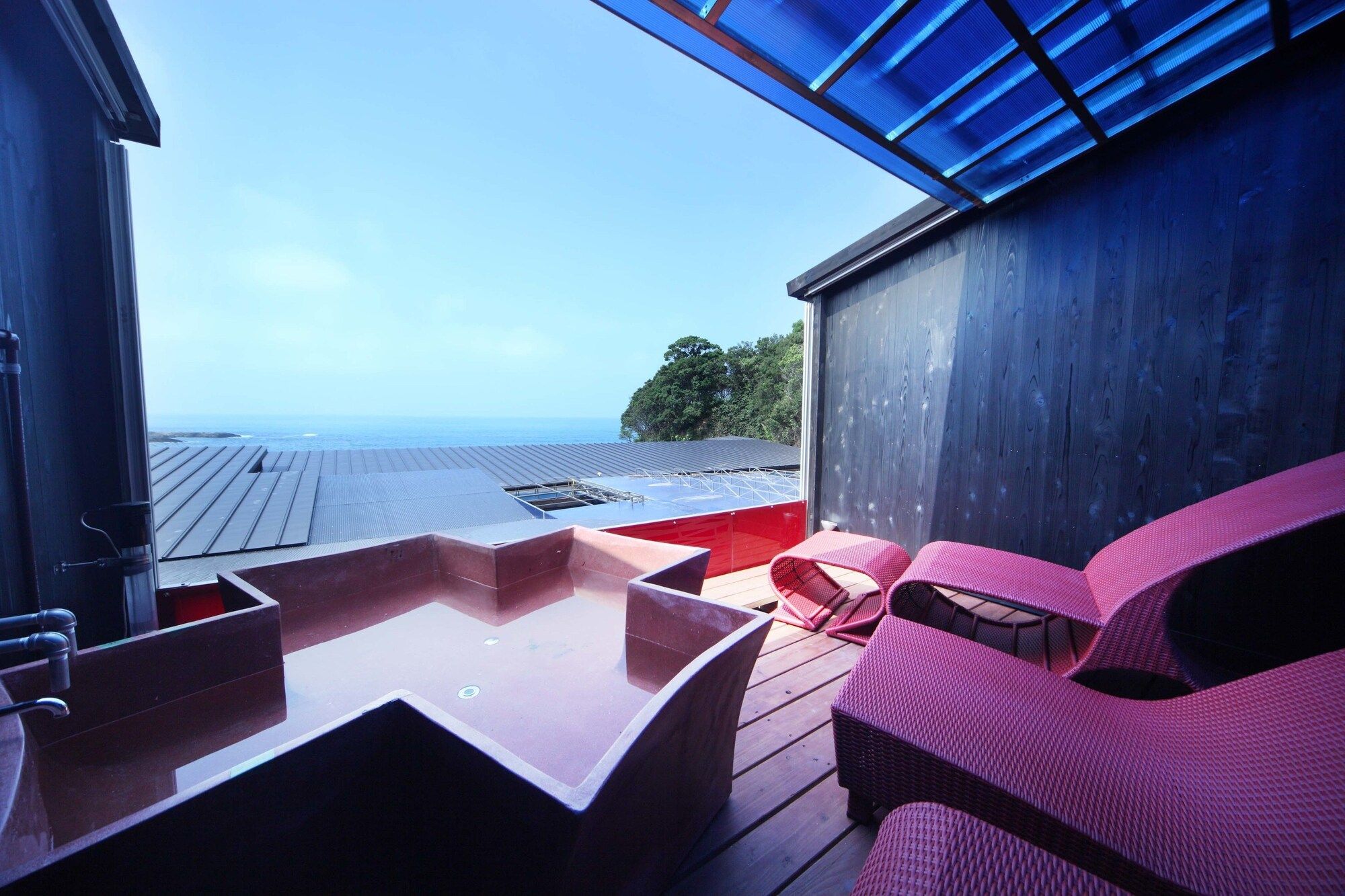 XYZ Private spa and Seaside Resort - Shirahama - Balcon