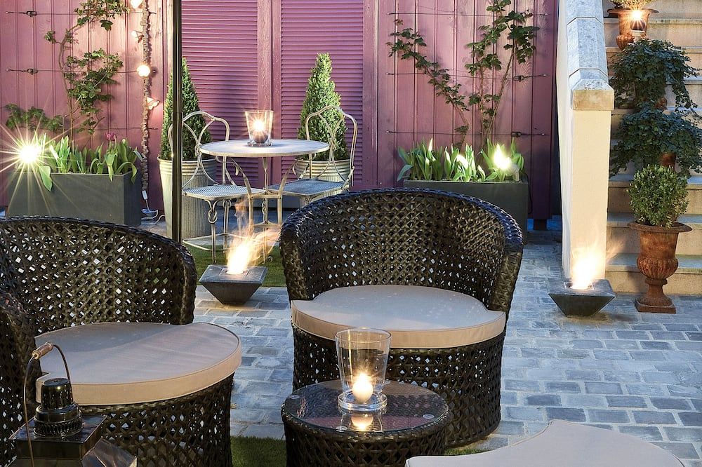 Hôtel Saint Pierre Boutique-Hôtel - סאומו - פטיו