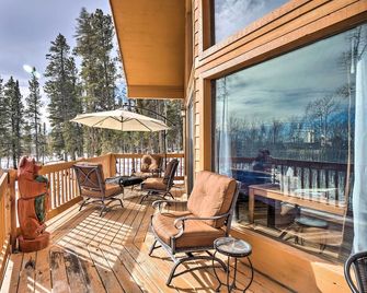 22STR-00047 Fairplay Cabin w/ Deck on 3 Acres! - Fairplay - Balkon